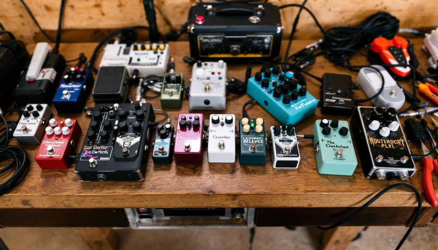 Crafting a signature sound with boutique guitar pedals exploring under-the-radar brands